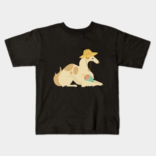 dog relaxing Kids T-Shirt